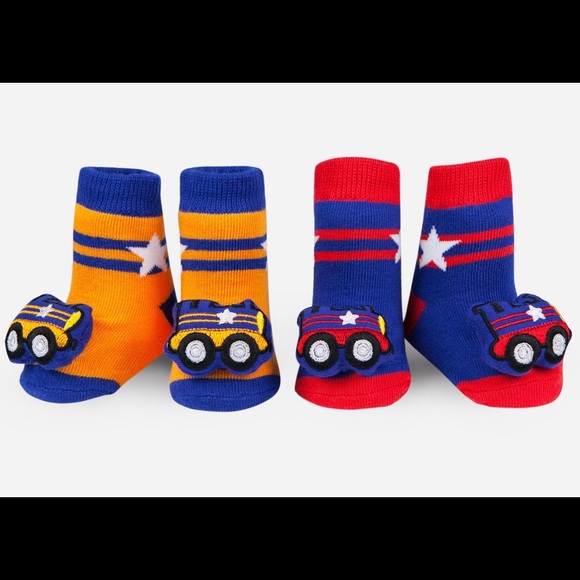 Train Rattle Socks - Picture 3 of 3